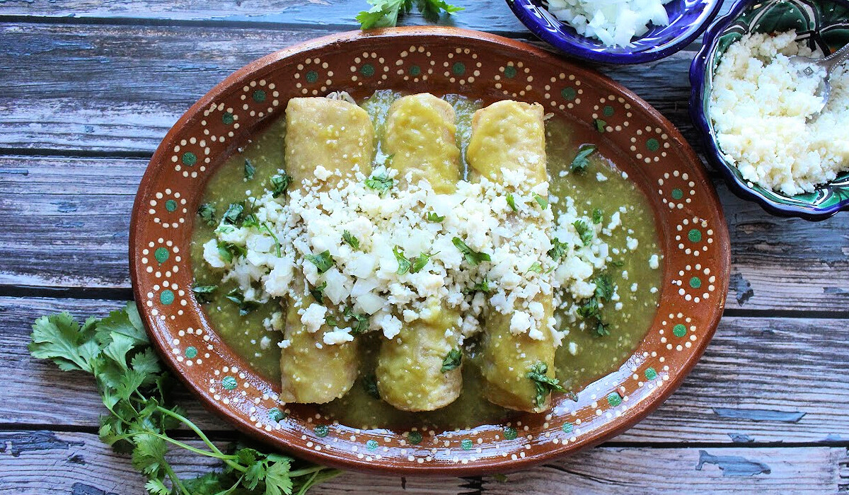 Enchiladas Verdes